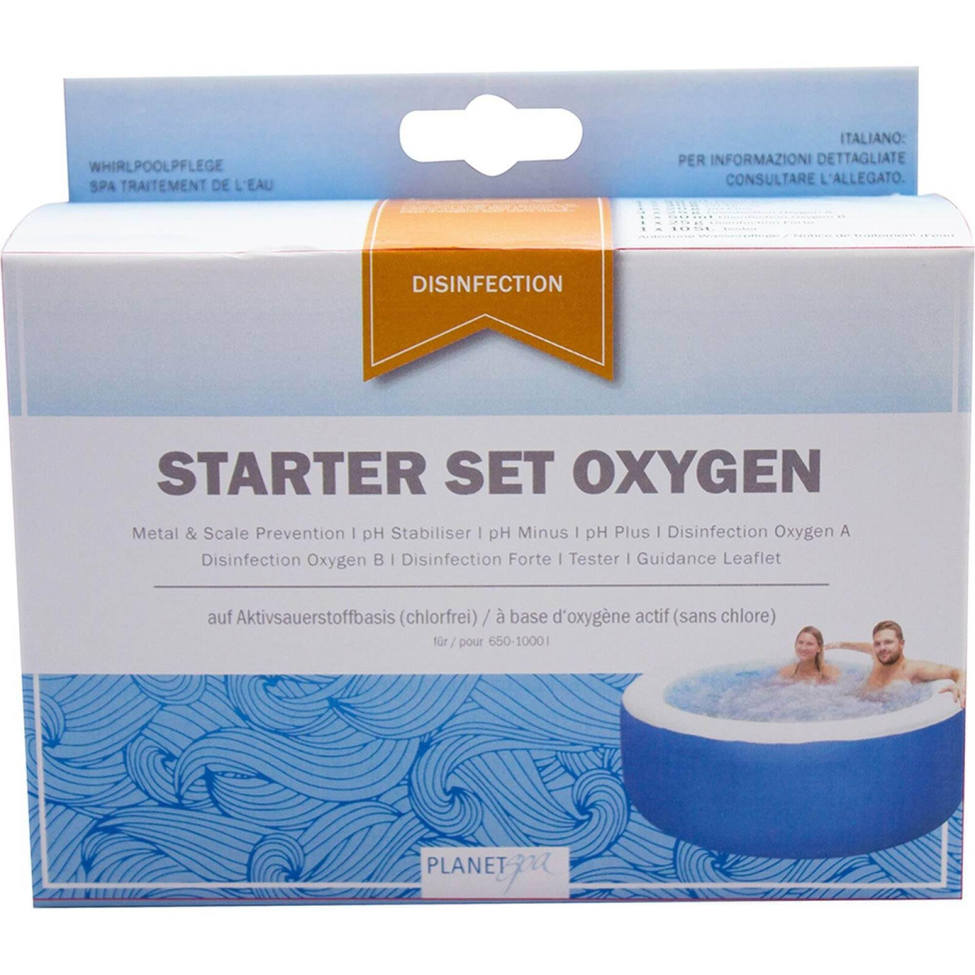 Planet Spa - Kit Entretien Spa Oxygène Actif - Sans Chlore - Sachets Prédosés