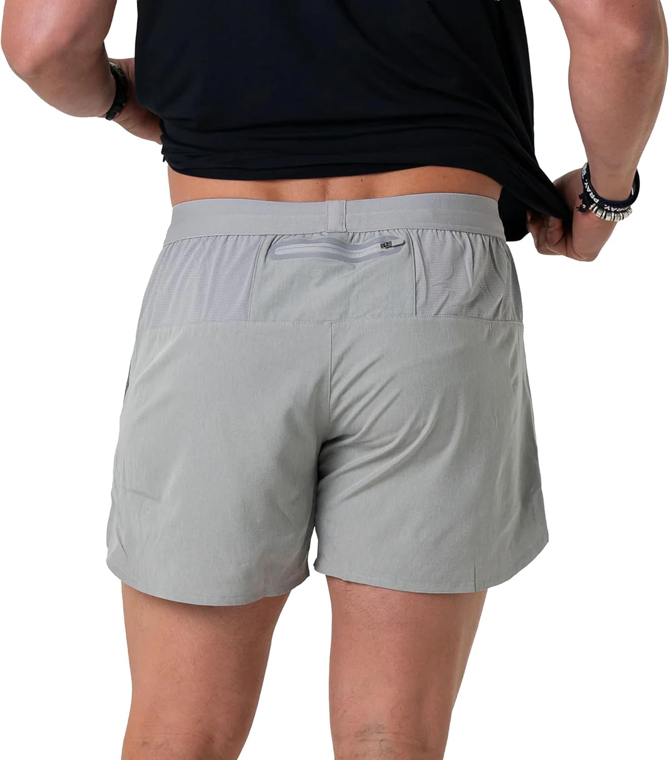 BURLEBO Men’s Running Shorts 5.5” Inseam – Lightweight Quick Dry Athletic Training Shorts with Liner