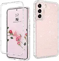 DUEDUE Capa para celular 15.4 cm glitter transparente