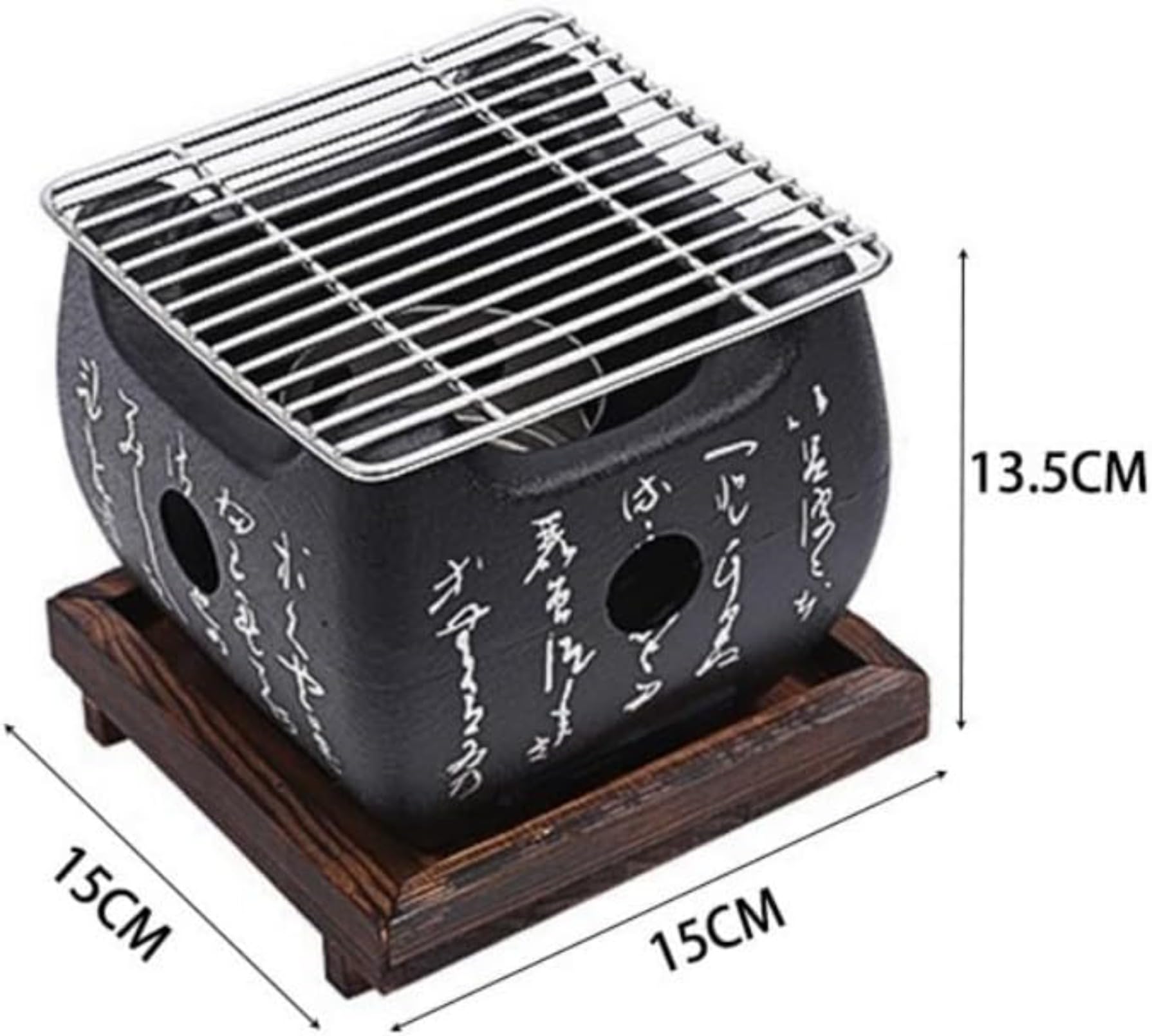 Amazon.co.jp: Ziuuihu煙の出ない 炭火 卓上燻製器 火消しつぼに