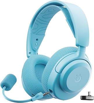 SteelSeries Arctis Nova 3X Wireless - Xbox Headset - Gaming Headset - Mobile App Control - 40 HR Battery with fast charging - Compatible with Xbox, PC, Switch and more - 2.4GHz/Bluetooth - Aqua
