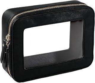 Bolsa de maquillaje transparente, bolsa cosmé...