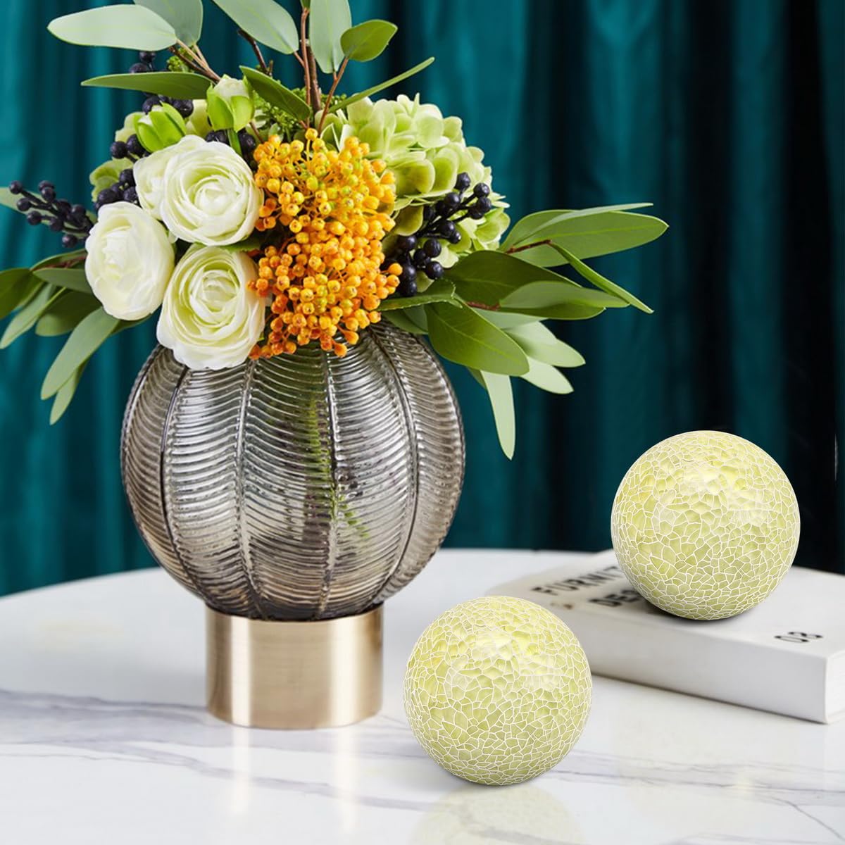 ガラスボール[センターピース]