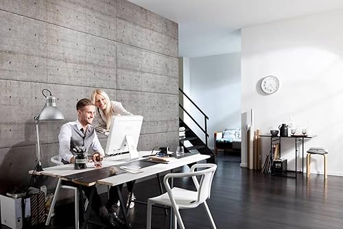 Miniatura 2 de Komar Mural de pared de bloques de hormigón 8-938, gris, 145x100x0.125