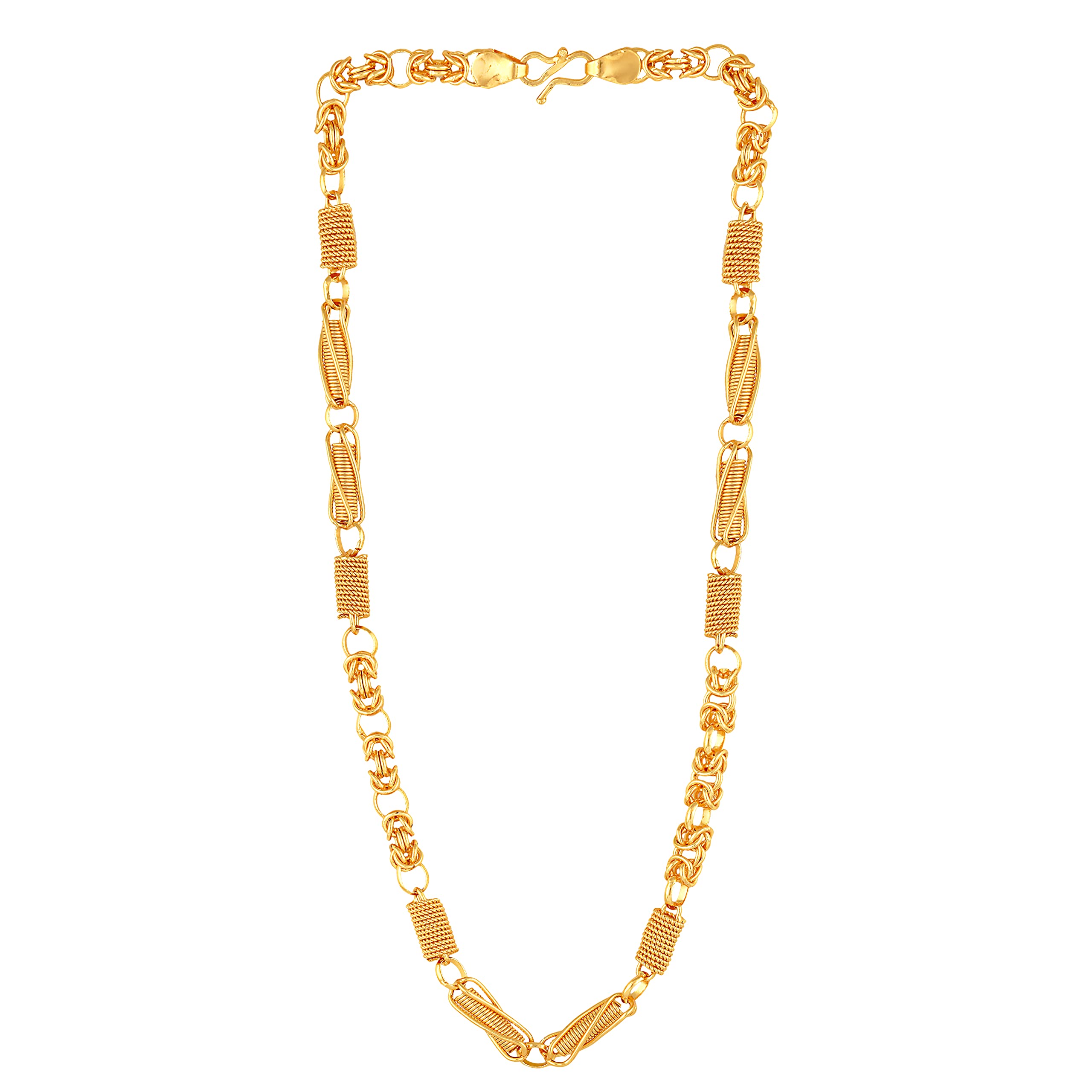 MEENAZ Chain for Men Boys Husband gents boyfriend Stylish golden Chain 1 one gram gold Neck Chain for Men Stainless Steel Chains for boys Jewellery Birthday Gift Anniversary fashion necklace-148 (B0BY2KDSNK) Amazon Price History, Amazon Price Tracker