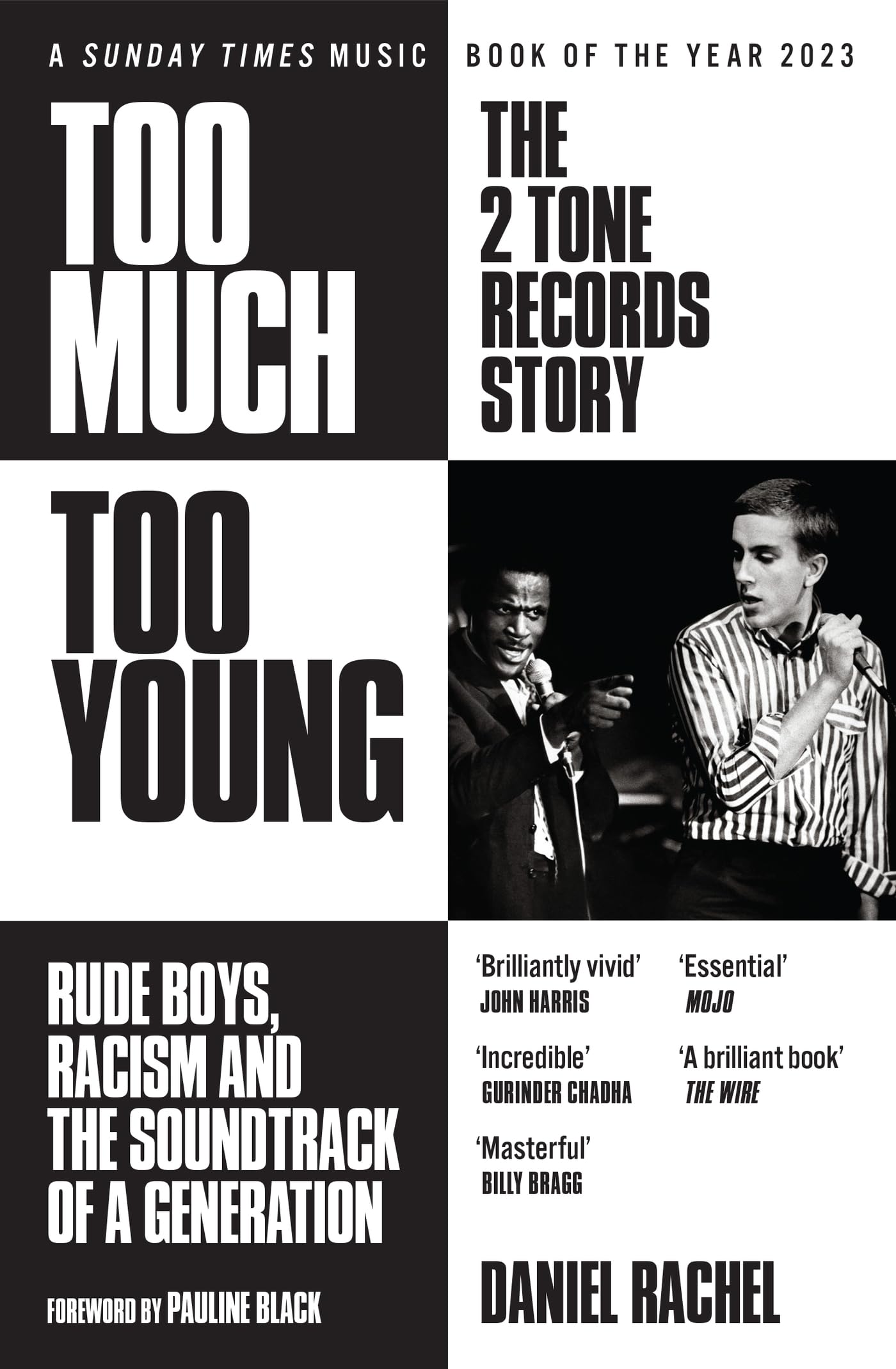 Too Much Too Young livre 2 Tone Records la bande-son d'une jeunesse contre le racisme