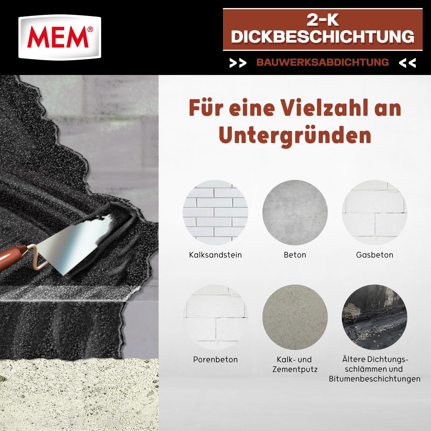 MEM Dickbeschichtung 2-K 30 kg