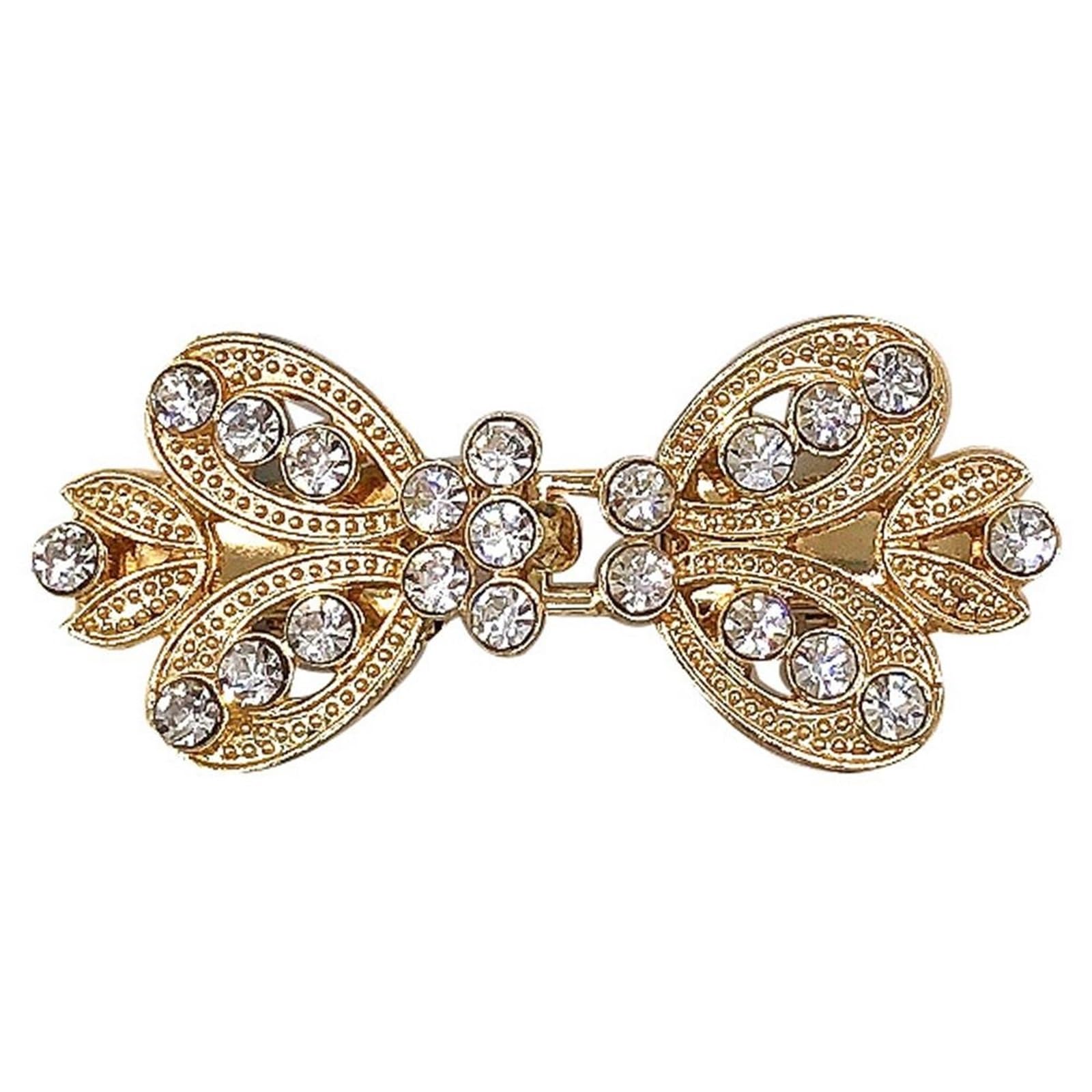 Post Box 3pcs Brooches Pins Dress Shirt Vintage Shawl Collar Clasp Brooch Sweater Swirl Clip Cape Cloak Clips(B)