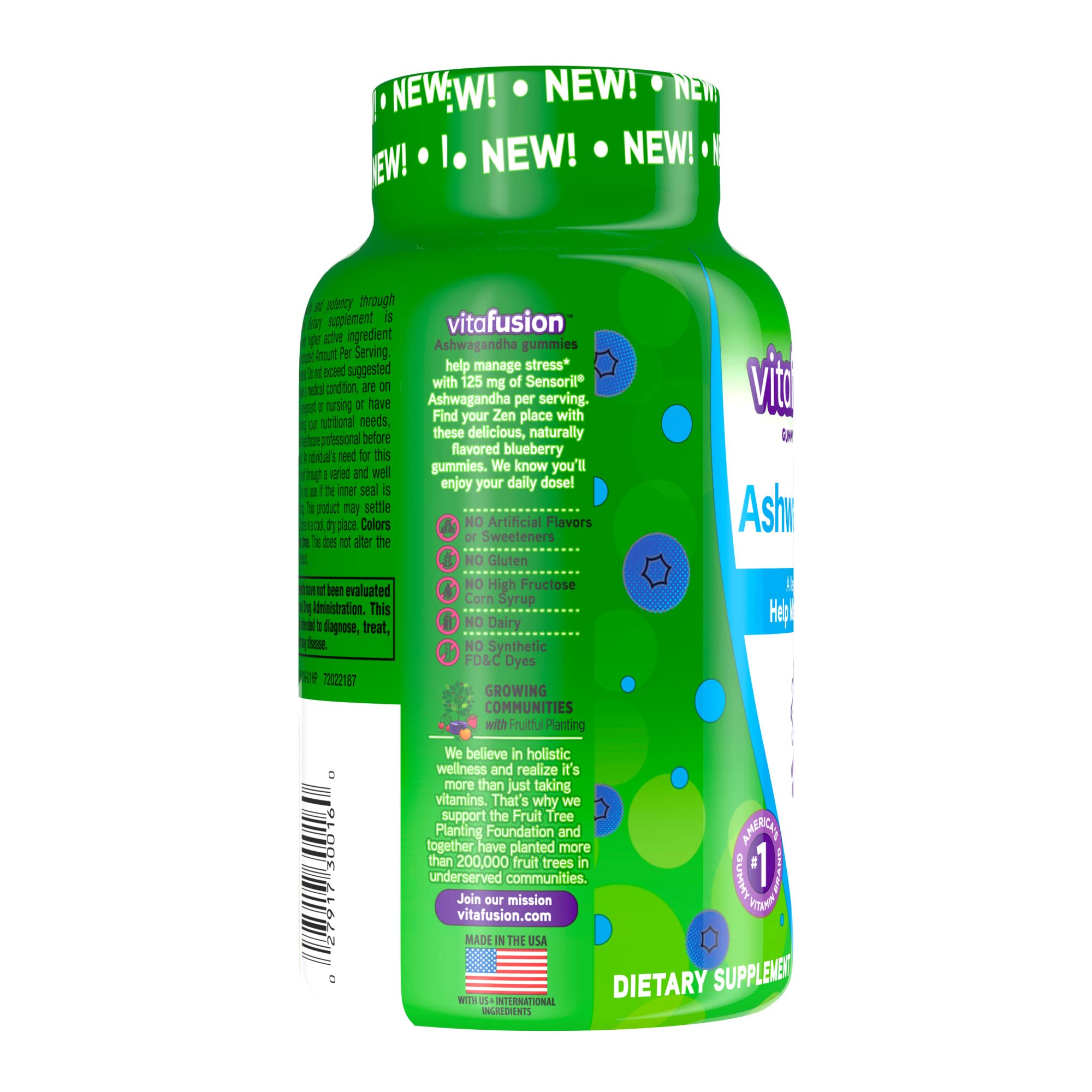 Gelées MyVita Ashwagandha 100 Mg - 60 Gels - Pectine D'agrumes - Bien-être Naturel