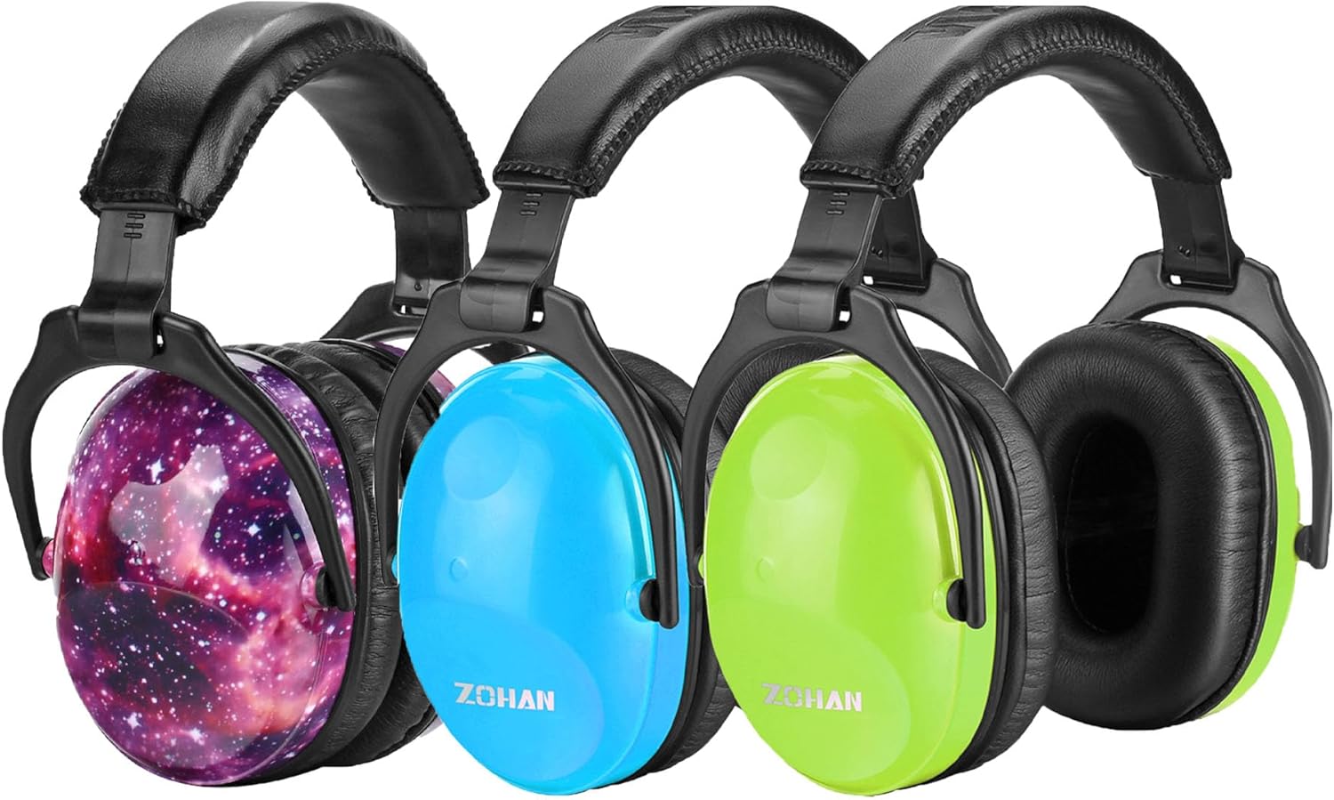 ZOHAN Kids Earmuffs 3 Pack