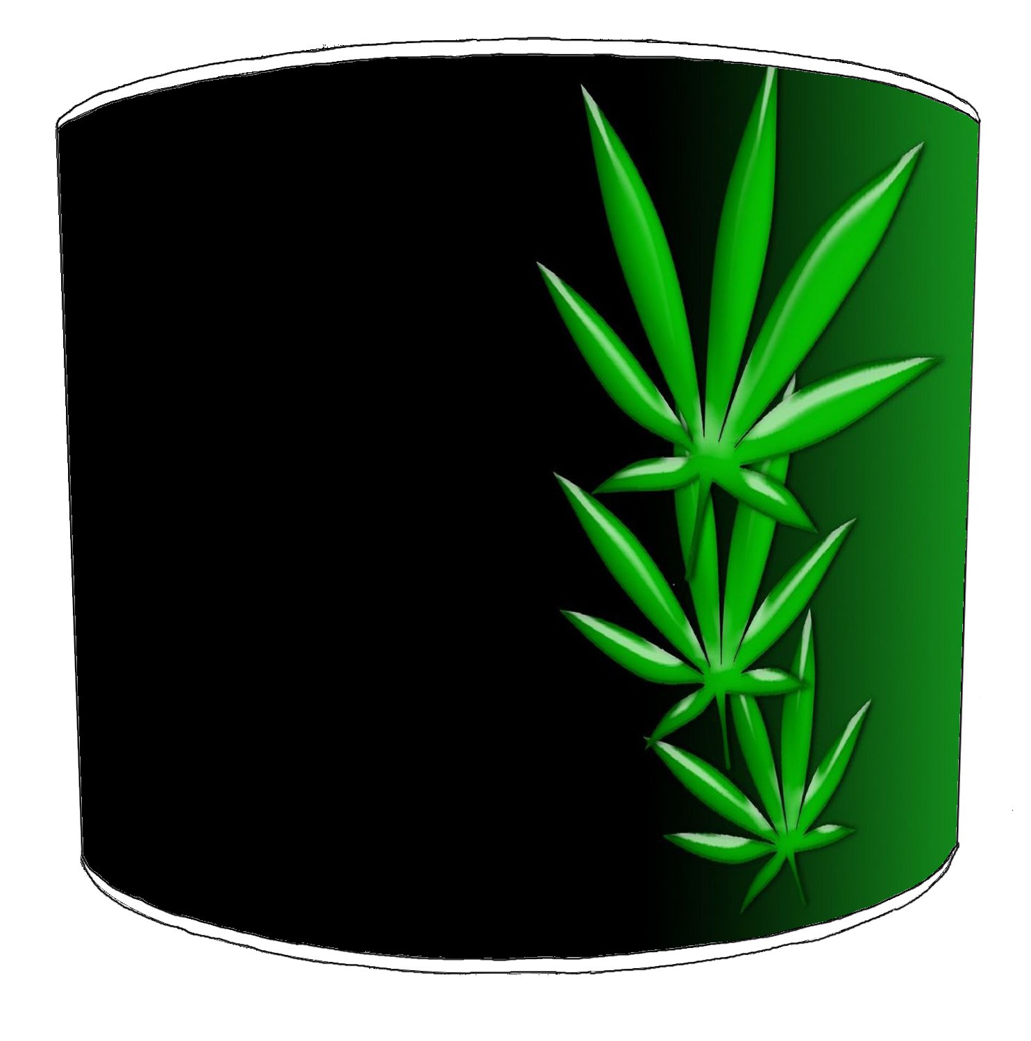 Marijuana Weed Lampshade for A Table Lamp in 3 Sizes - Free Personalisation