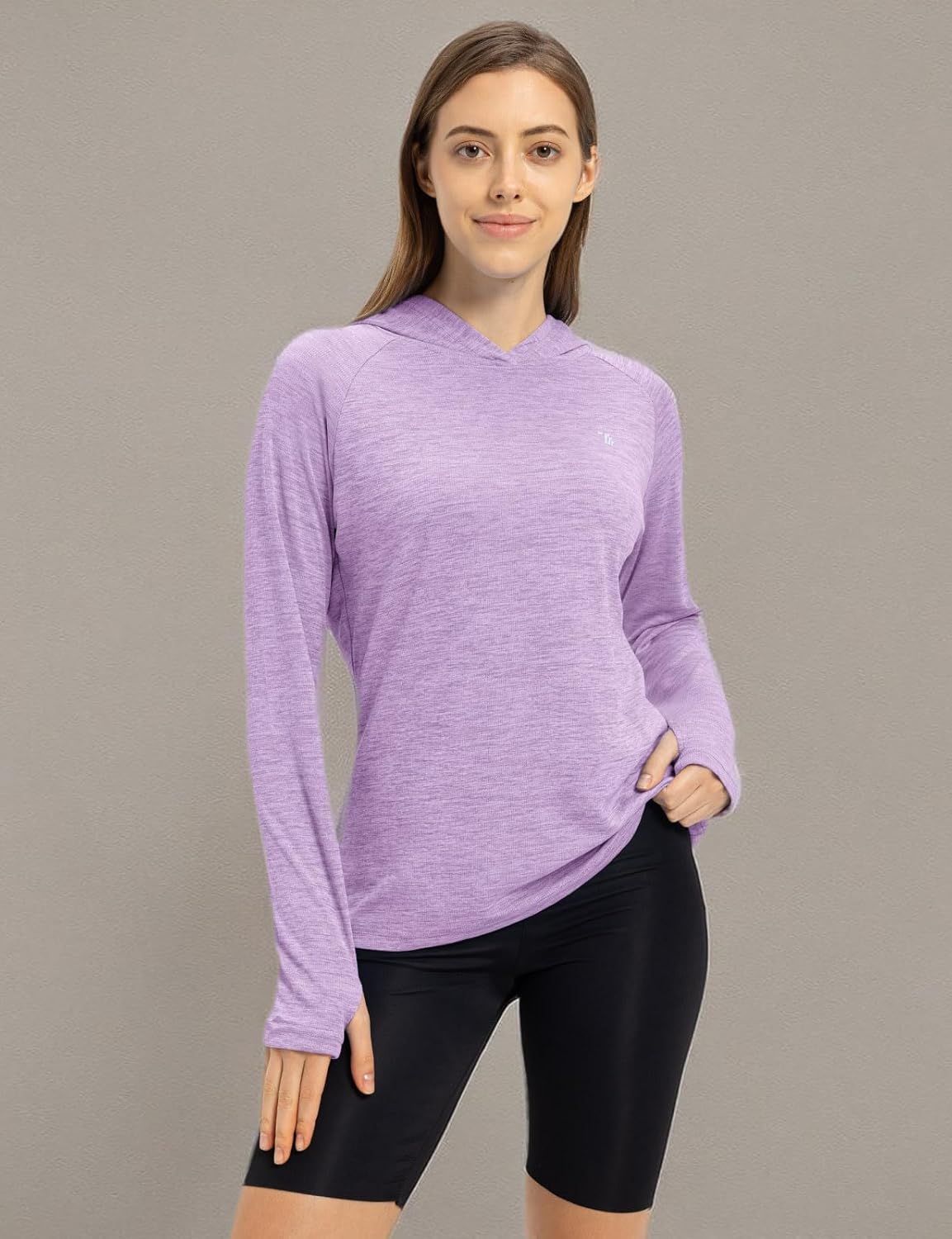 TBMPOY Womens UPF 50+ Sun Protection Hoodie Shirt Long Sleeve Fishing Hiking Outdoor UV Shirt Lightweight