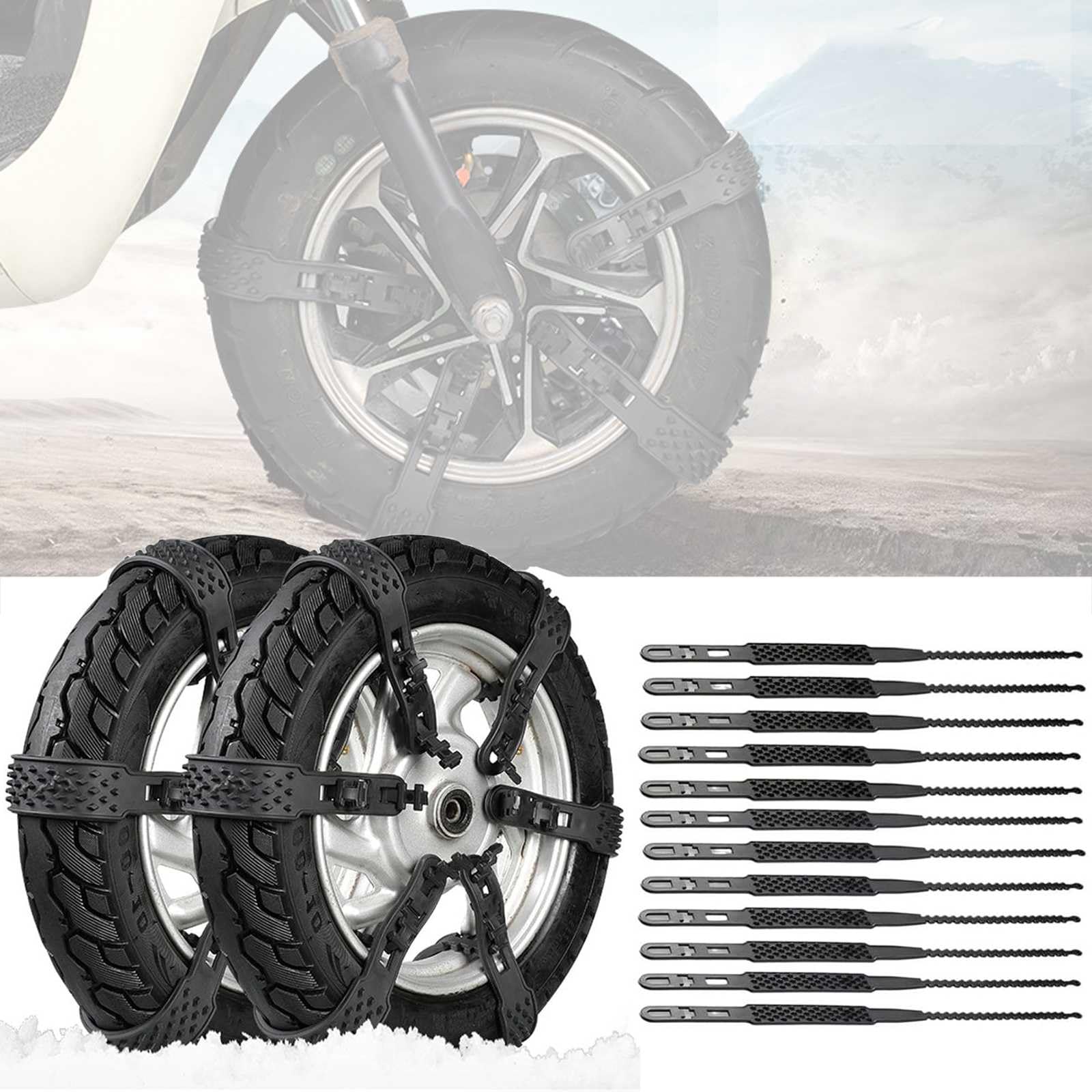 雪さま 専用 Amazon.co.jp: 2025新型 オートバイ用スノーチェーン に適用ホンダ