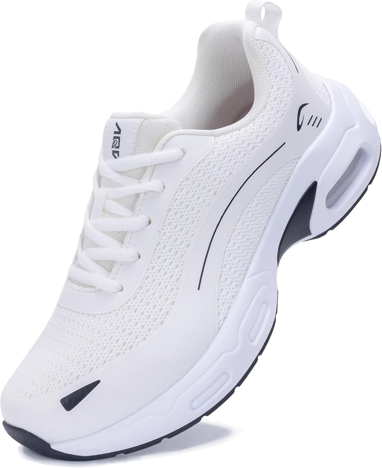 N BESUNEW Womens Walking Shoes Arch Support Orthotic Tennis Sneakers Plantar Fasciitis Athletic Running Shoes for Pain Relief US 6.5-11