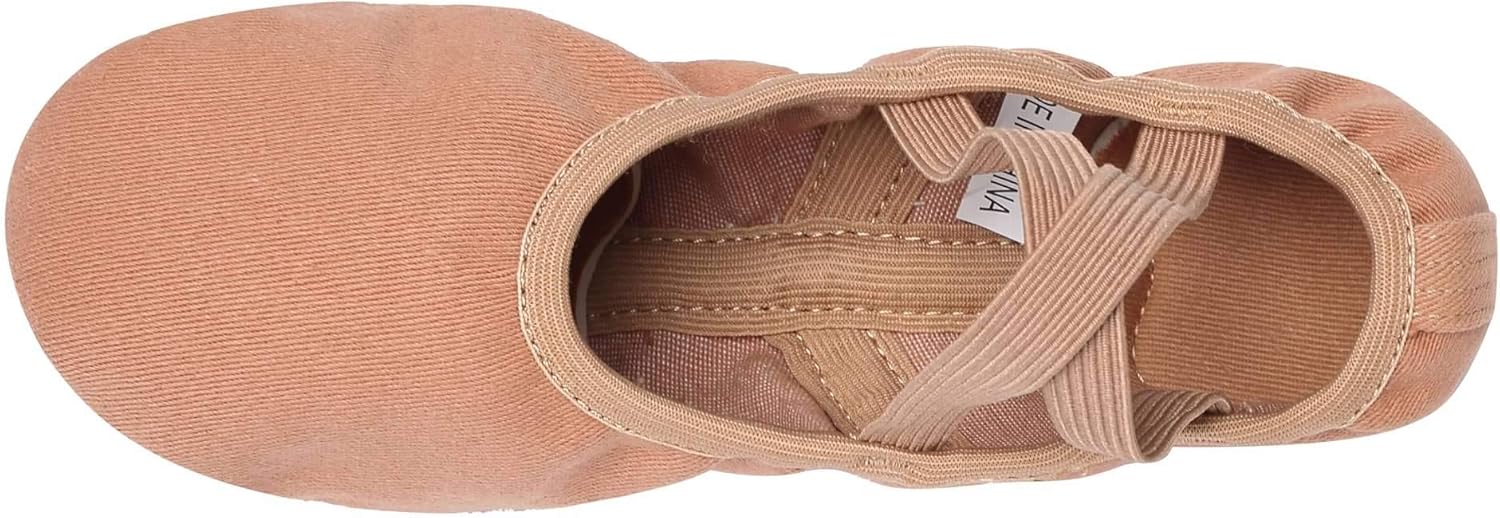 Linodes Dance Shoes for Girls Stretch Canvas Split Sole for Women - Image 5