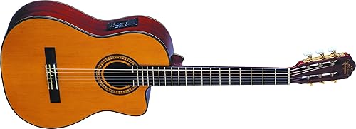 Oscar Schmidt - Guitarra clásica 6 cuerdas derecha OC11CE-A-U