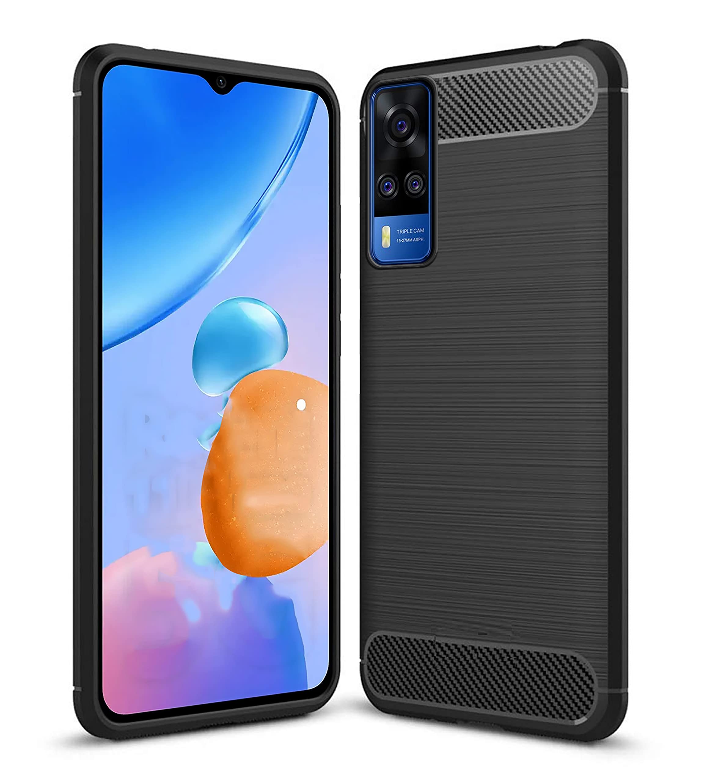 Zapcase Back Cover Case for Vivo Y51A 2021 / Vivo Y51 2020 / Vivo Y31 2021 | Compatible for Vivo Y51A 2021 / Vivo Y51 2020 / Vivo Y31 2021 Back Cover Case | Soft and Flexible (TPU | Matte Black) (B08QR3BFDQ) Amazon Price History, Amazon Price Tracker