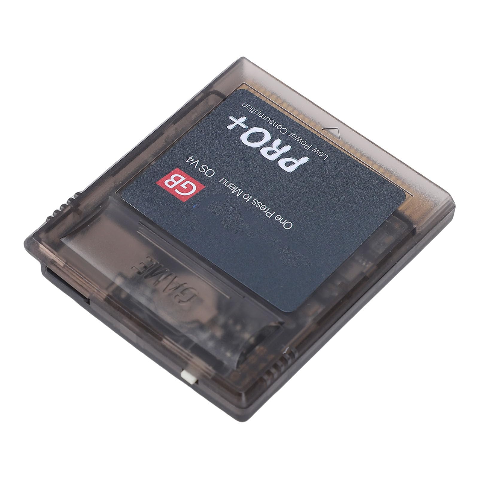 Fabater Cartuccia Multigioco 1000 in 1 Ad Alta Efficienza Energetica con Backup Automatico per Sistemi Gameboy Scheda di Memoria 4G per gli Amanti dei Giochi Classici (Grigio Trasparente)