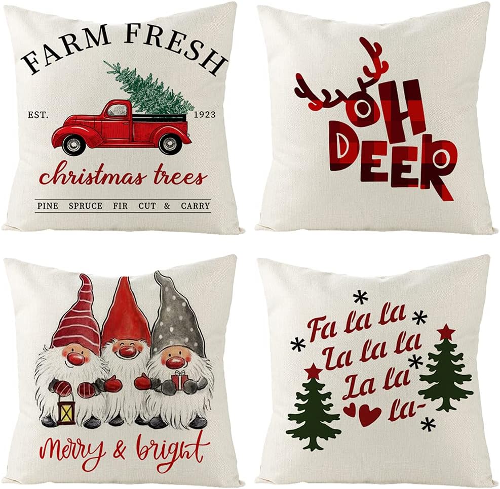 santa pillowcase