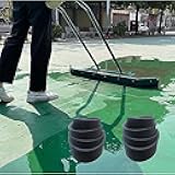 EliteBloom Inside Outside Rolling Professional Squeegees Water Pusher for Sport Court/Workshops, Commercial Heavy Duty Tennis Court Equipment Accessories, Complete Kits,A