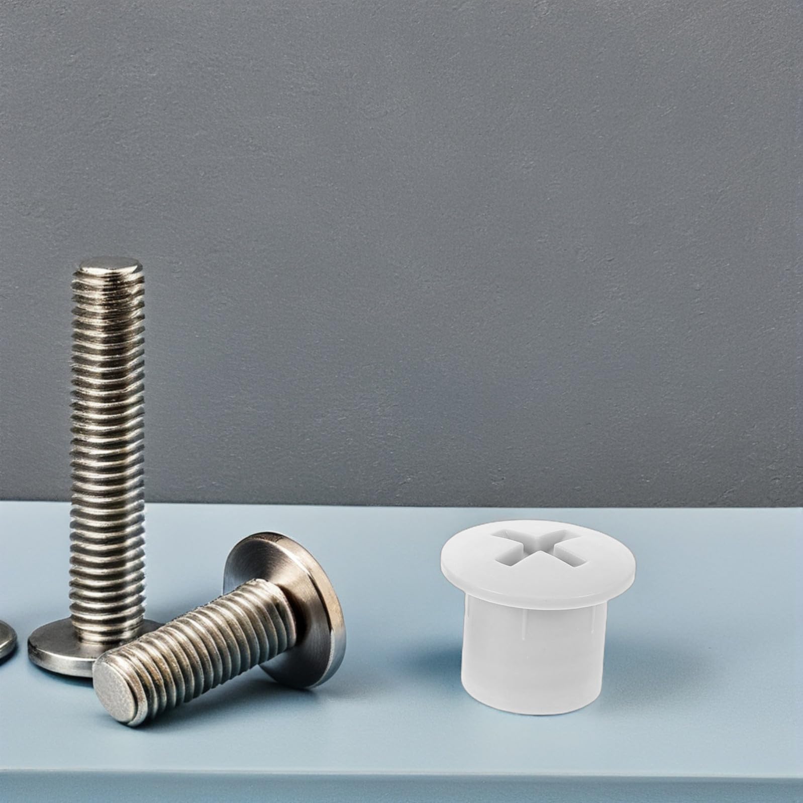 Holibanna Accessori per Scivolo 4 Set Tappi Vite in Plastica Quadrati e Rotondi per Installazione Facile su Scivoli da Gioco per Casa e Area Giochi