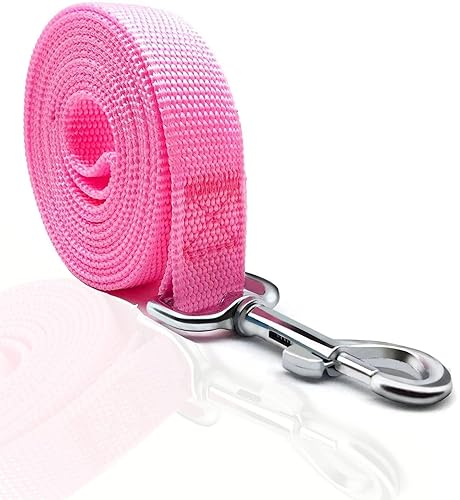 TAIAN 4FT/5FT/6FT Strong Dog Leash, Nylon Dog Leashes for Small