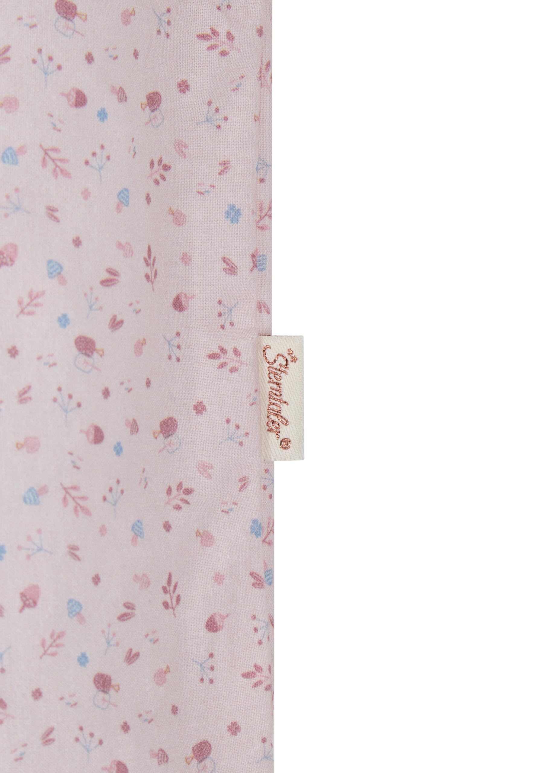 Sterntaler Wickelauflagenbezug Hase Hanni 80x90cm - saugfähige Baumwolle mit abtrennbarem, wasserundurchlässigem Frottee-Mittelteil - niedliche Applikation - Baby Zubehör für Wickeltisch, perlrosa