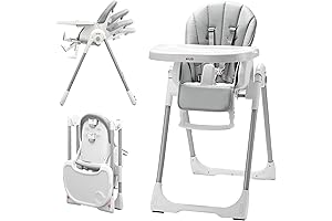 abii Beyond High Chair: 3-in-1 Foldable Versatility