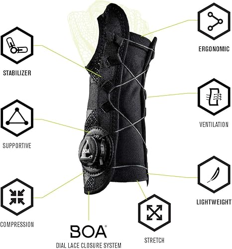 Miniatura 3 de DonJoy Performance Muñequera Bionic Reel-Adjust (derechaMediumLarge)