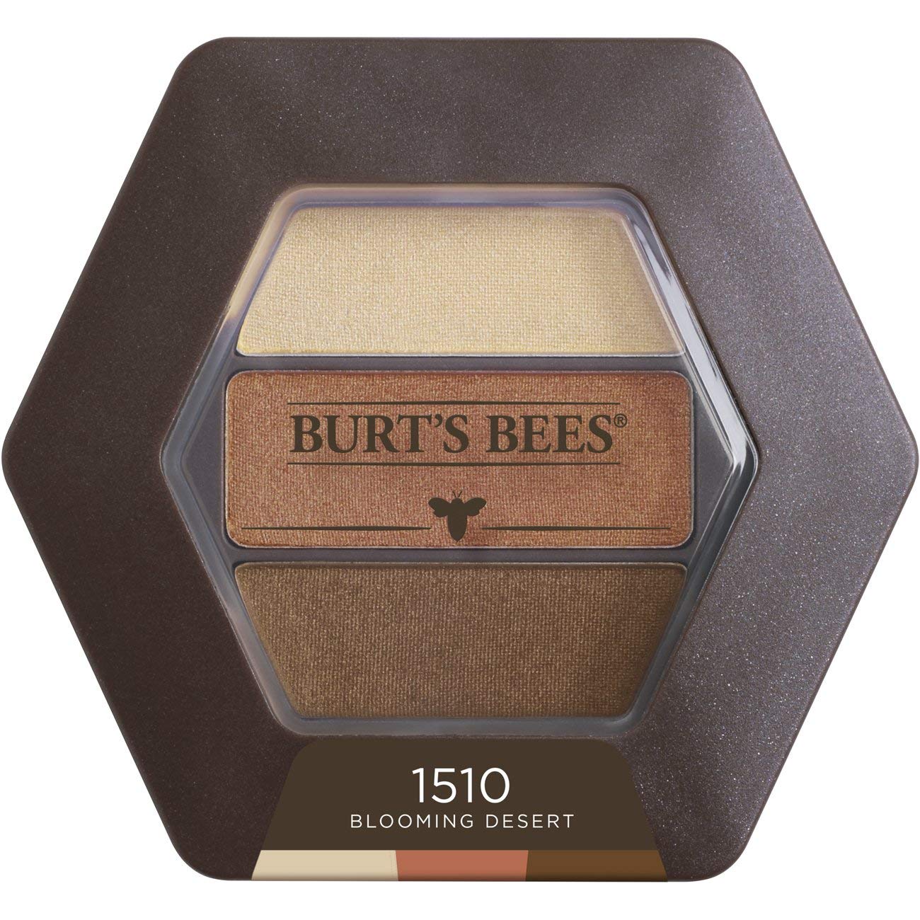 Burt's Bees 100% Natural Eye Shadow Palette with 3 Shades,Powder - Image 2
