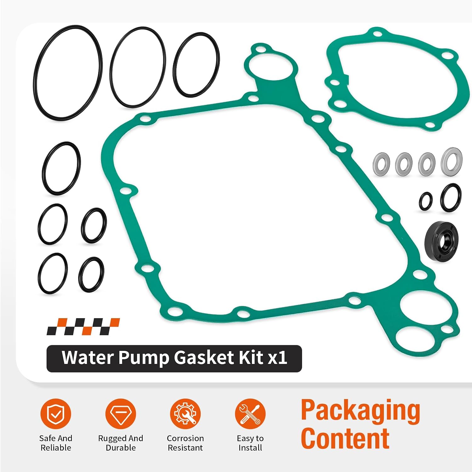 Water Pump Gasket Kit For Honda Gold Wing 1000 GL1000 1100 GL1100A/I 1974-1983 91356-706-000