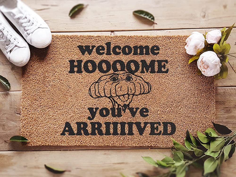 Phone Home Welcome Home Doormat - Fandom Gifts - Gifts for Him/Her - 36X24 Inch Door Mat