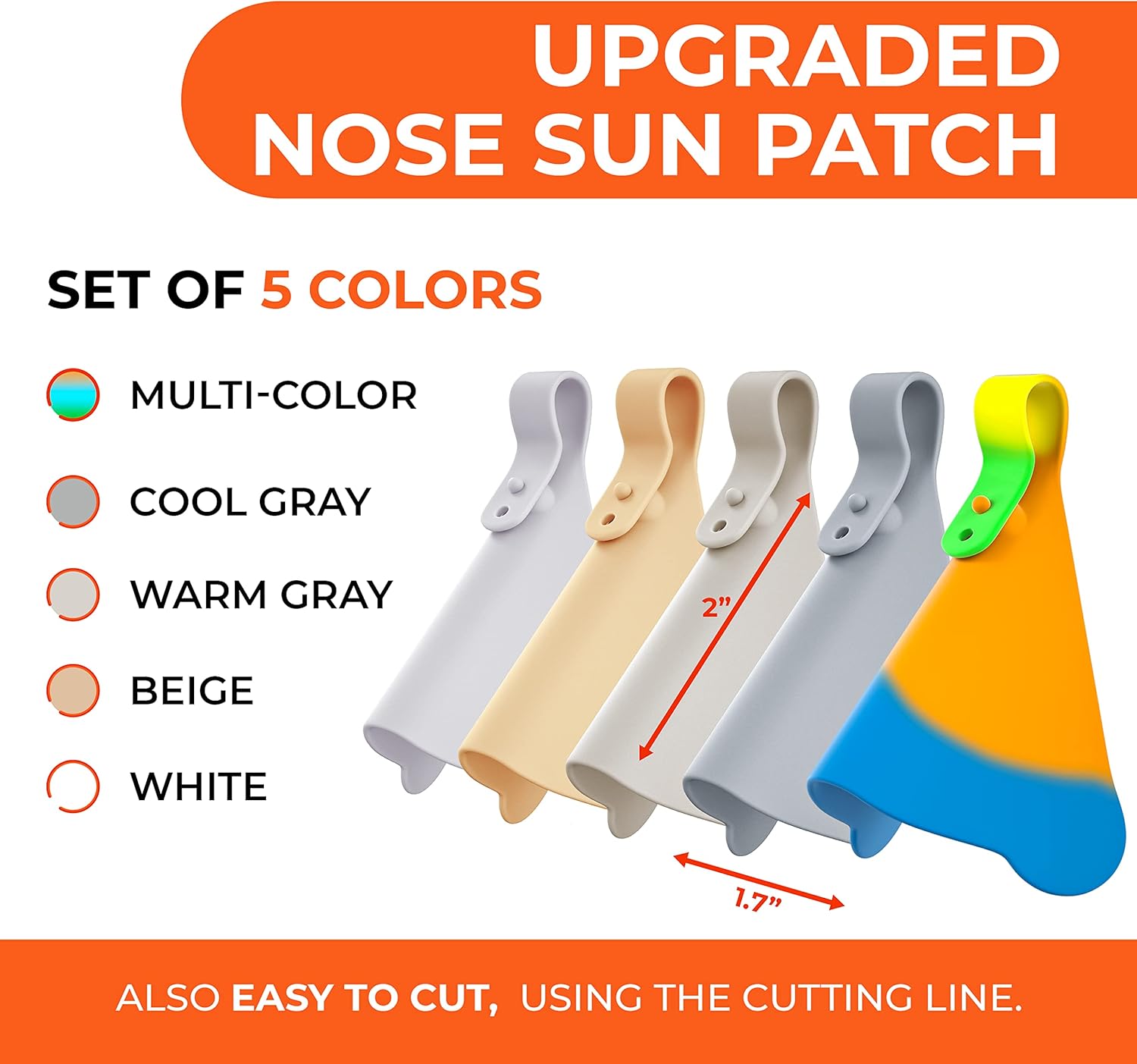 Buy UV Nose Guards for Glasses 5 Pack Nose Sun Protection Sun
