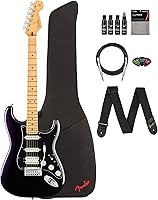 Vista 21 de Fender Player II Stratocaster - Paquete Rojo Coral con Funda, Correa, Cable, Paquete de 3 Púas y Kit de Limpieza de Guitarra