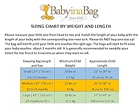 Vista 2 de BABYINABAG - Saco de dormir y saco de dormir para bebé, diseño de lunares de felpa, 1.25 Togs, para bebés y niños pequeños (pequeño (3-11 meses))