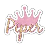 Personalized Princess Crown Stickers, Custom Name Crown Die Cut Sticker for Girls Women Water Assistant - Vinyl Decals for Car Skateboard Laptop Water Bottle Phone, Princess Sticker