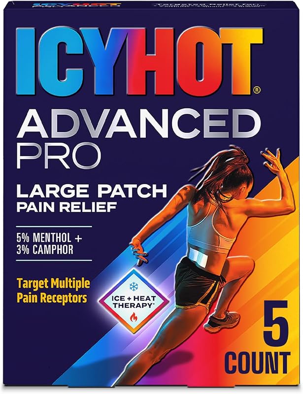 Icy Hot Advanced PRO Pain Relief Patches just $4.75 at Amazon