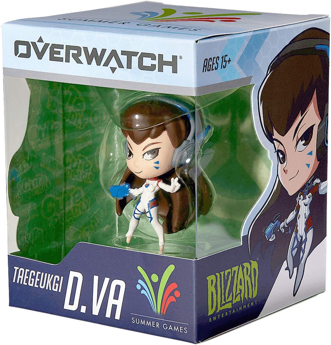 Cute But Deadly Overwatch Summer Games Taegeukgi D.Va Figure