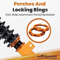 Vista 3 de maXpeedingrods Coilovers para Kia Optima 2011 2012 2013 2014 2015, altura ajustable coilovers suspensión kit Strut, conjunto completo amortiguador