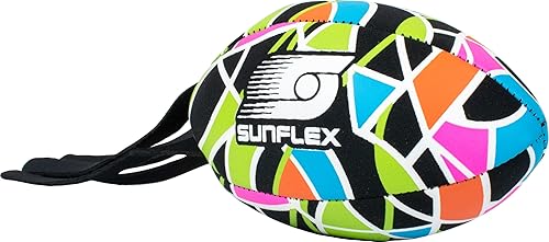 Miniatura 7 de Sunflex Extreme Catch-It Ball - Neoprene Lightweight Water Ball - Football-Shaped Sport Ball for Outdoor and Water Games - Waterproof and UV