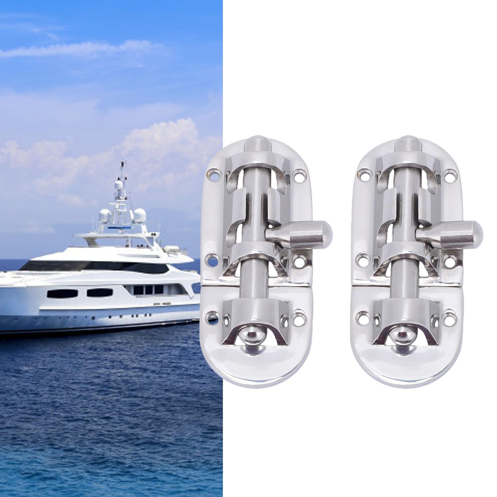 Serrure à boulon de sécurité marine pour optimiser la fermeture de vos placards