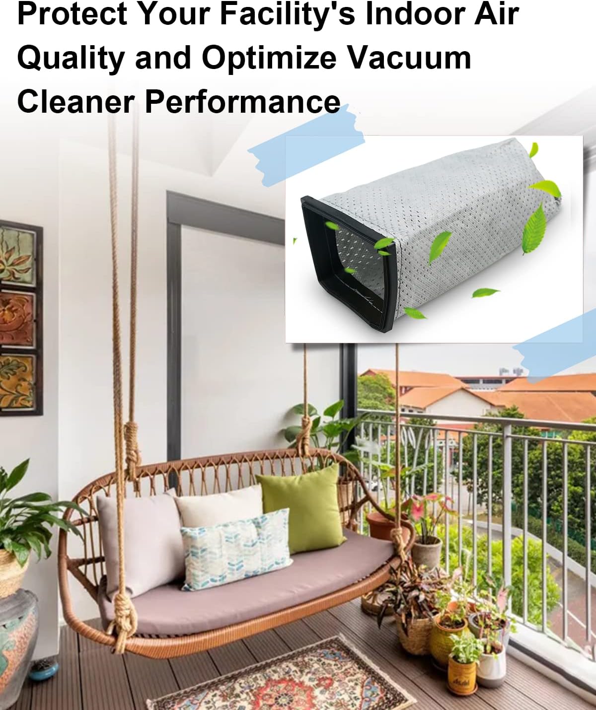 4Pack HEPA Cloth Bags Replacement Fit for Hoover Porta Power Swingette S1015 S1029 and CH30000 Commercial Canister Vacuum Reusable Cleaner Bags Replace Part 43662023 : Industrial & Scientific