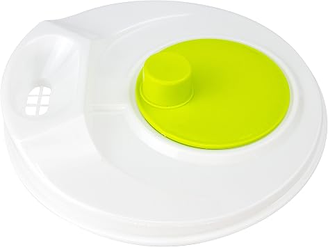 Salad Spinner Vegetable Washer Dryer Drainer Strainer with Bowl & Colander, Fruits and Vegetables Dryer by KAUKKO