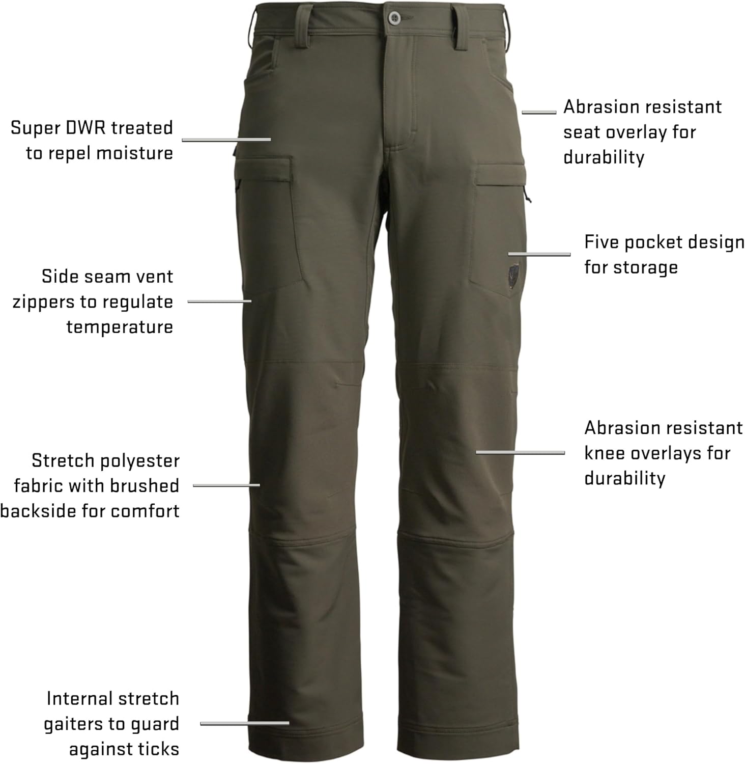 BLOCKER OUTDOORS Finisher Turkey Hunting Pants for Men