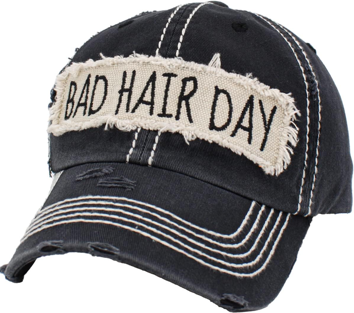 Vacation Beach Camping Womens Baseball Cap Distressed Vintage Unconstructed Embroidered Patch Hat
