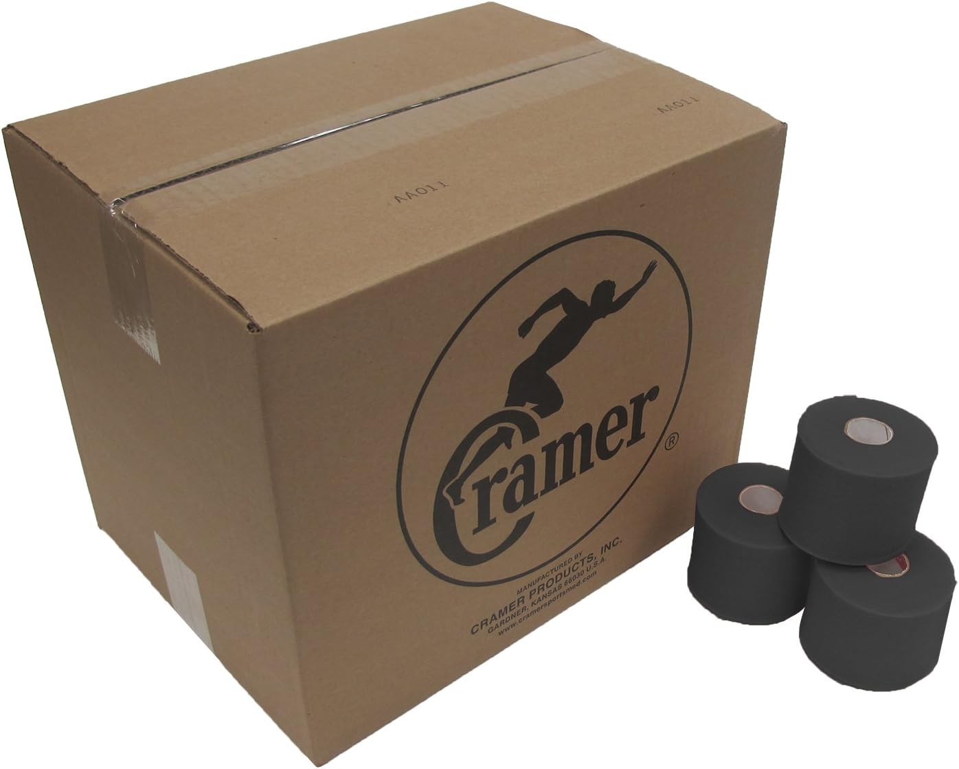 Cramer Tape Underwrap, Bulk Case of 48 Rolls of PreWrap for Athletic