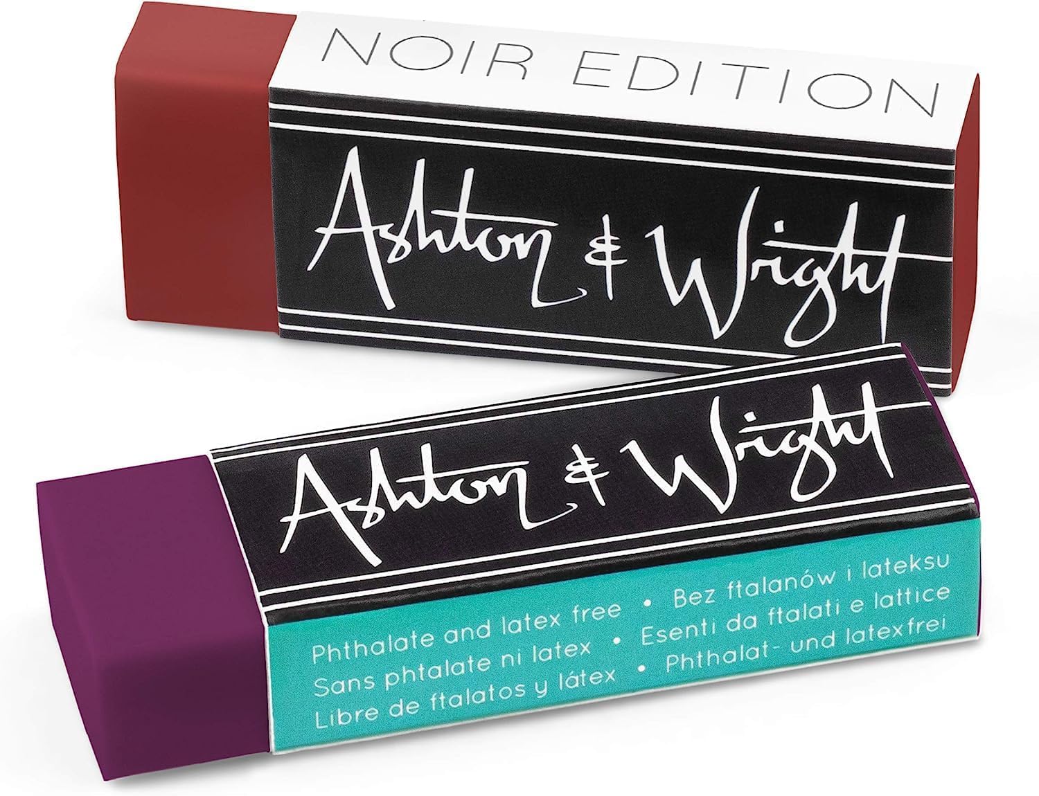 Ashton and Wright - Classic Eraser - Latex Free Plastic Rubber (Midnight Tones, Pack of 10) - Image 4