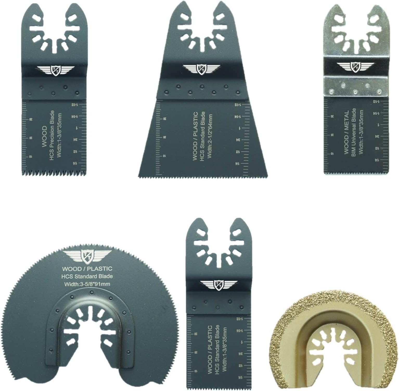 4 x TopsTools FAKC4 Fast Fit Grouting Messen Compatibel