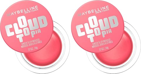 Maybelline New York Cloudtopia Köpük Dokulu Mat Allık 07 Moonlit Rose (2 paketi)