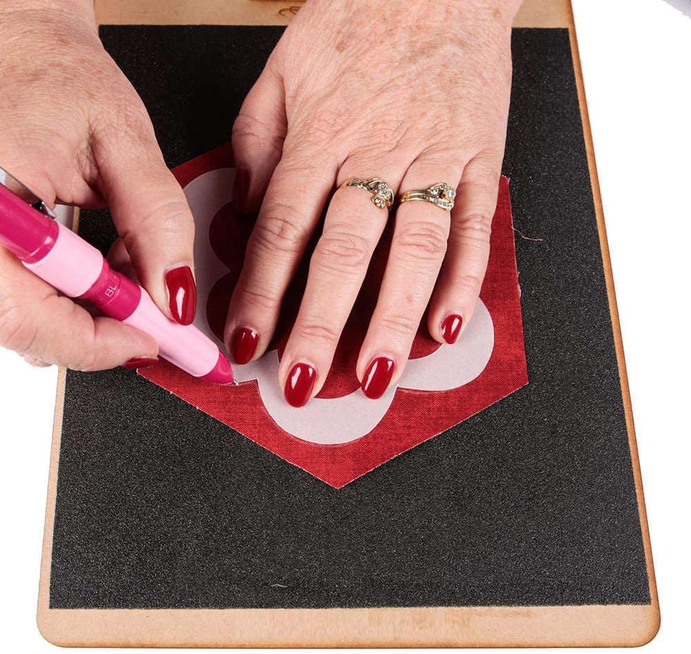 Sue Daley Designs Sandpaper Board epp English Paper Piecing Patchwork with busyfingers Sewing